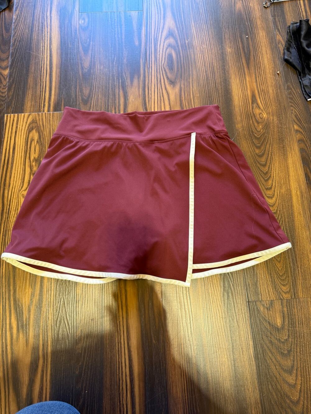 Old Navy High Waisted PowerSoft Faux Wrap Skort Size L